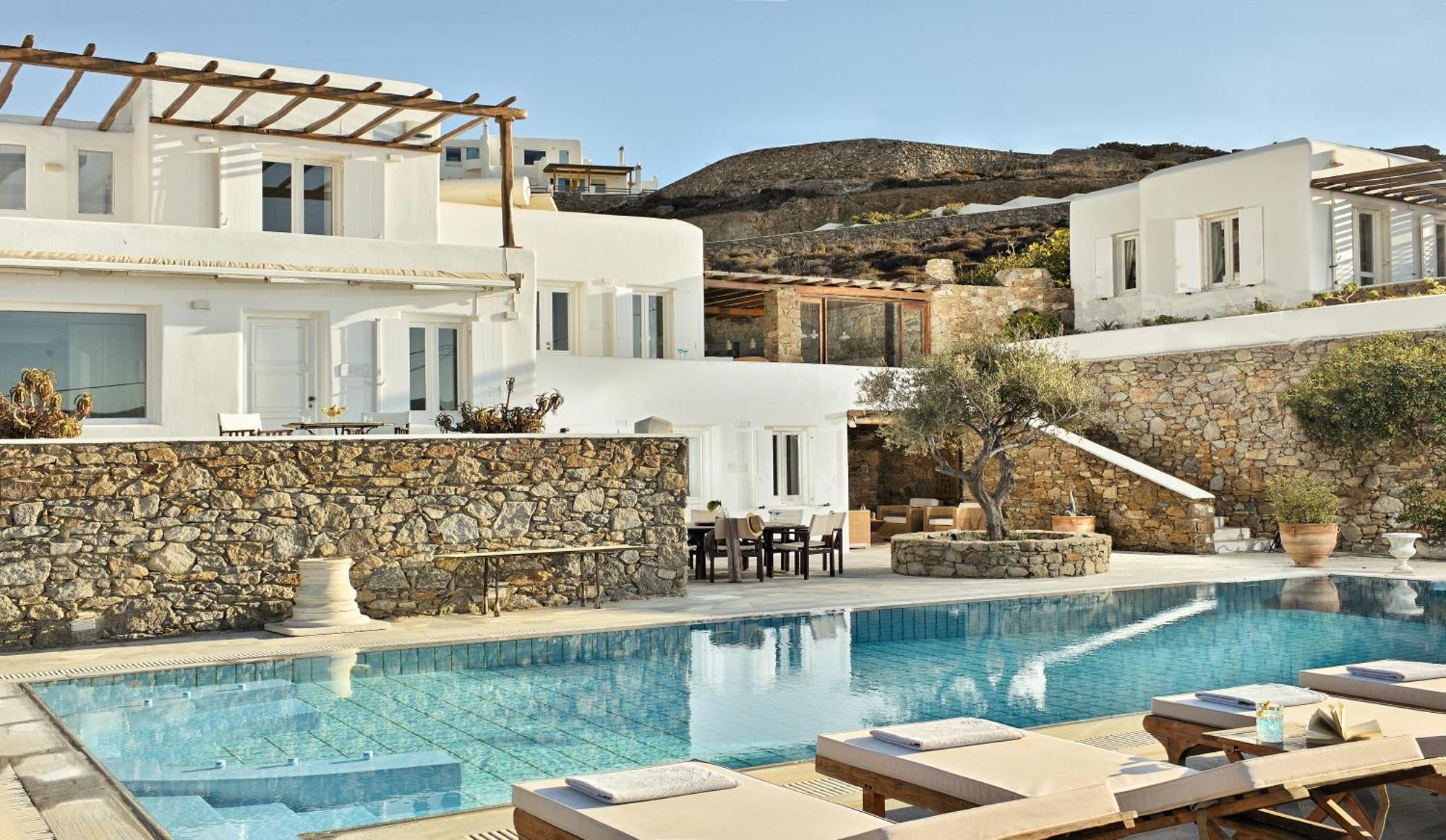Villa Galaxy Ftelia Beach Exterior foto