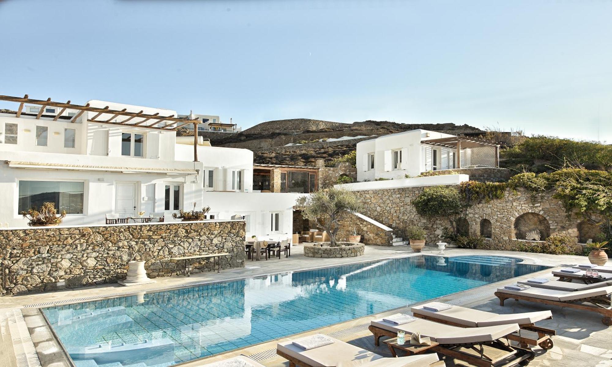 Villa Galaxy Ftelia Beach Exterior foto