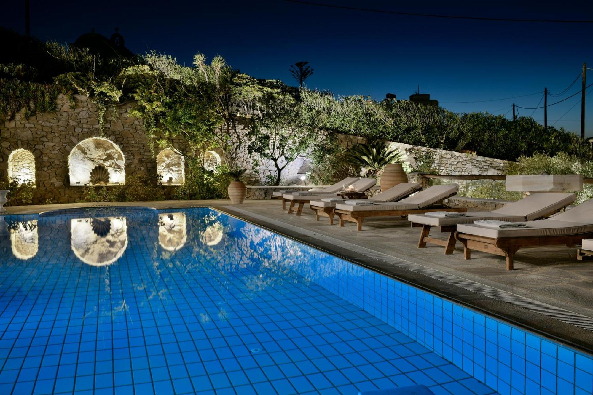 Villa Galaxy Ftelia Beach Exterior foto